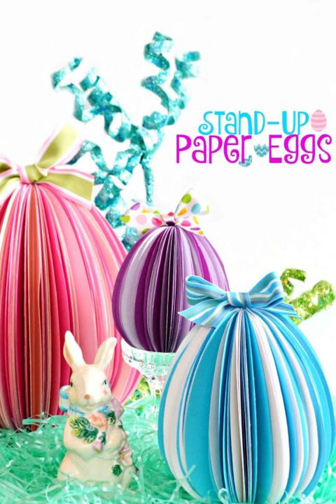 Stand-up-easter-eggs