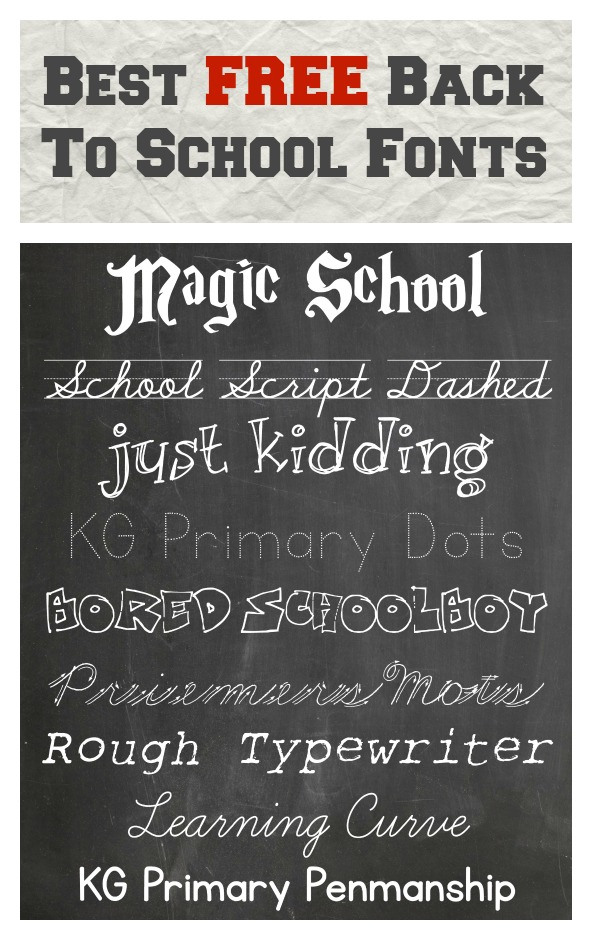 Best-free-back-to-school-fonts