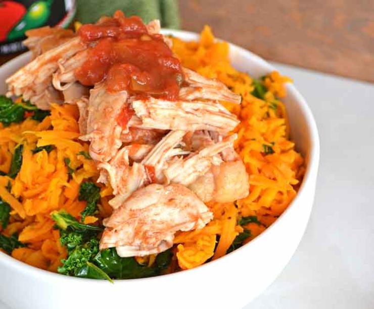 Slow-cooker-salsa-chicken-with-sweet-potato-rice-3