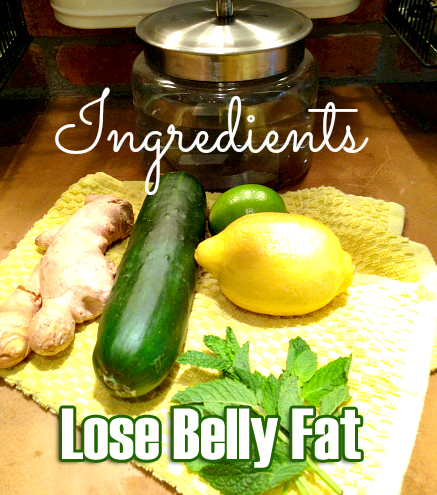 Herbs-infused-water-to-lose-belly-fat