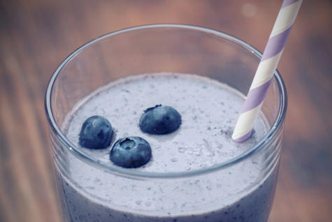 Blueberry-smoothie