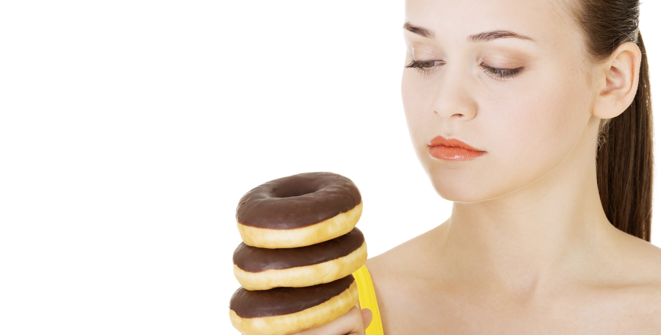 Woman_looking_at_donuts