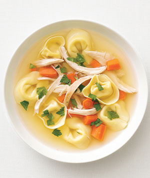 Chicken-and-tortellini-soup