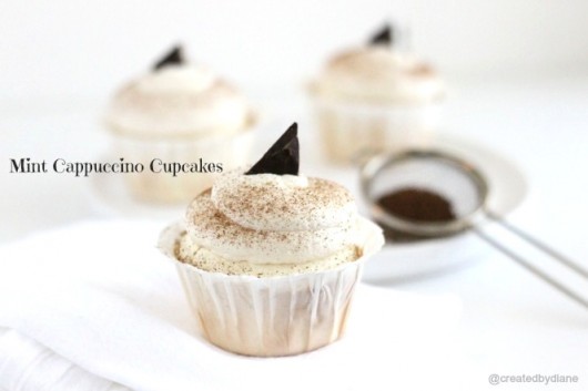 Mint-cappucino-cupcakes