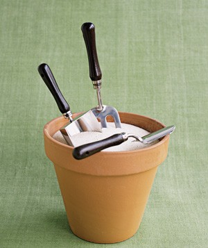 Flower-pot-tool-holder