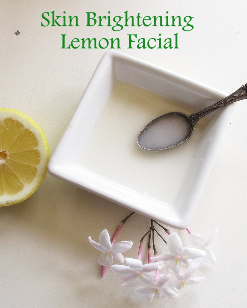 Skin-brightening-lemon-facial