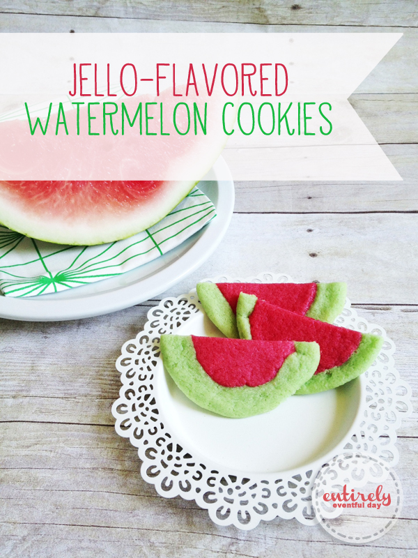 Watermelon-cookies