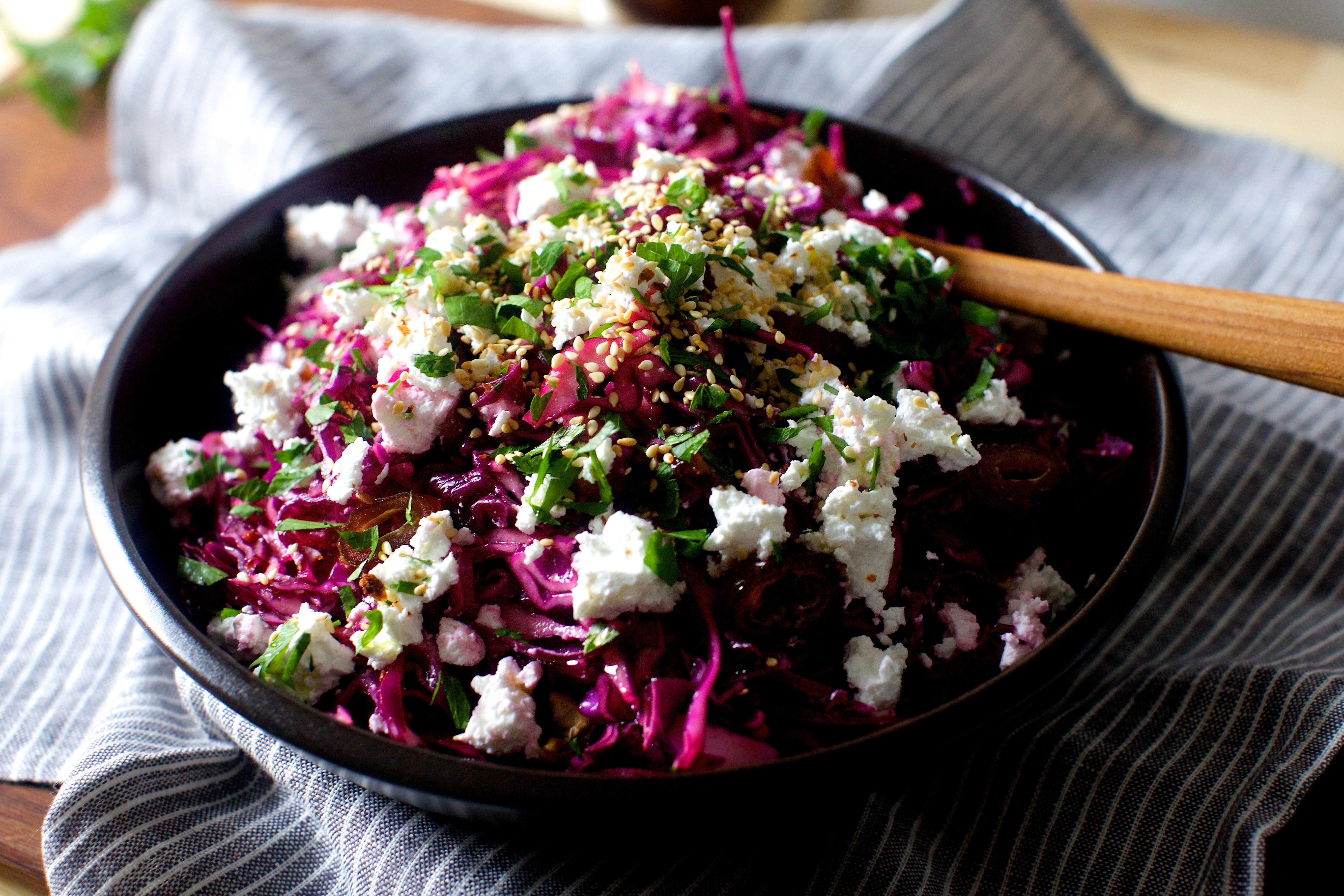 Date-feta-and-red-cabbage-salad