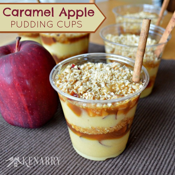Caramel-apple-pudding-cups