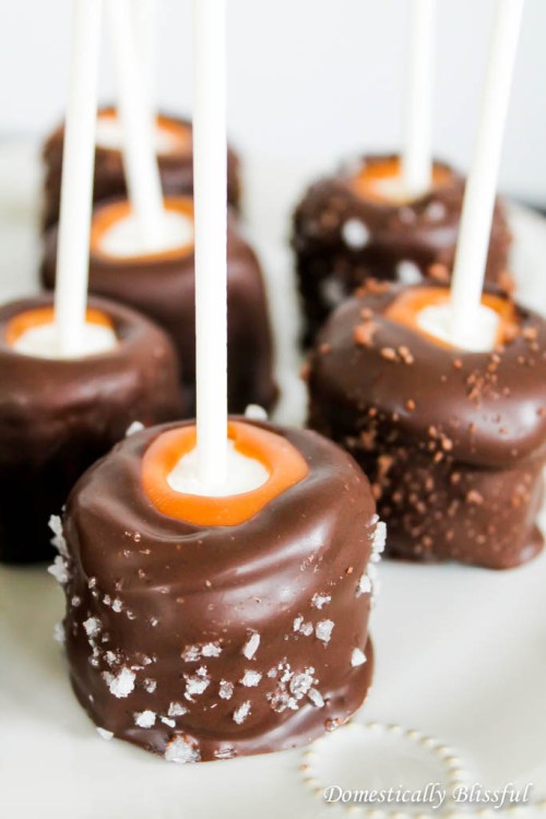 Chocolate-caramel-marshmallows