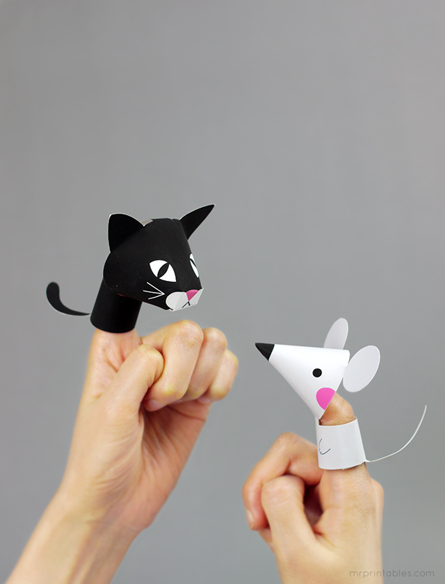 Farm-animal-finger-puppet-cat-mouse