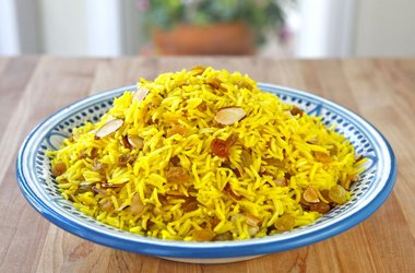 Saffron-rice