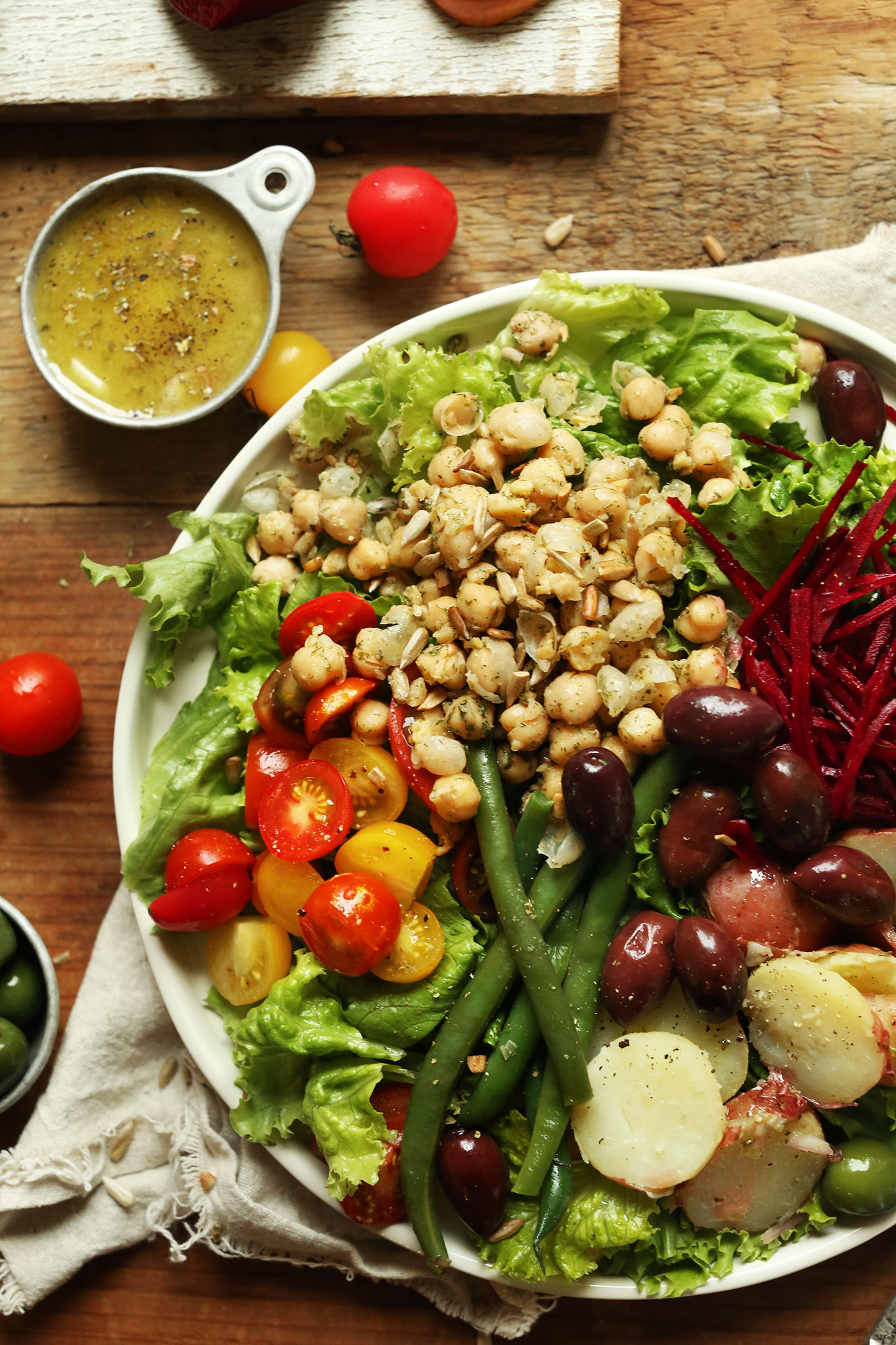 30-minute-easy-vegan-nicoise-salad-with-shallot-and-dijon-vinaigrette-quick-satisfying-healthy-vegan-glutenfree-plantbased-recipe