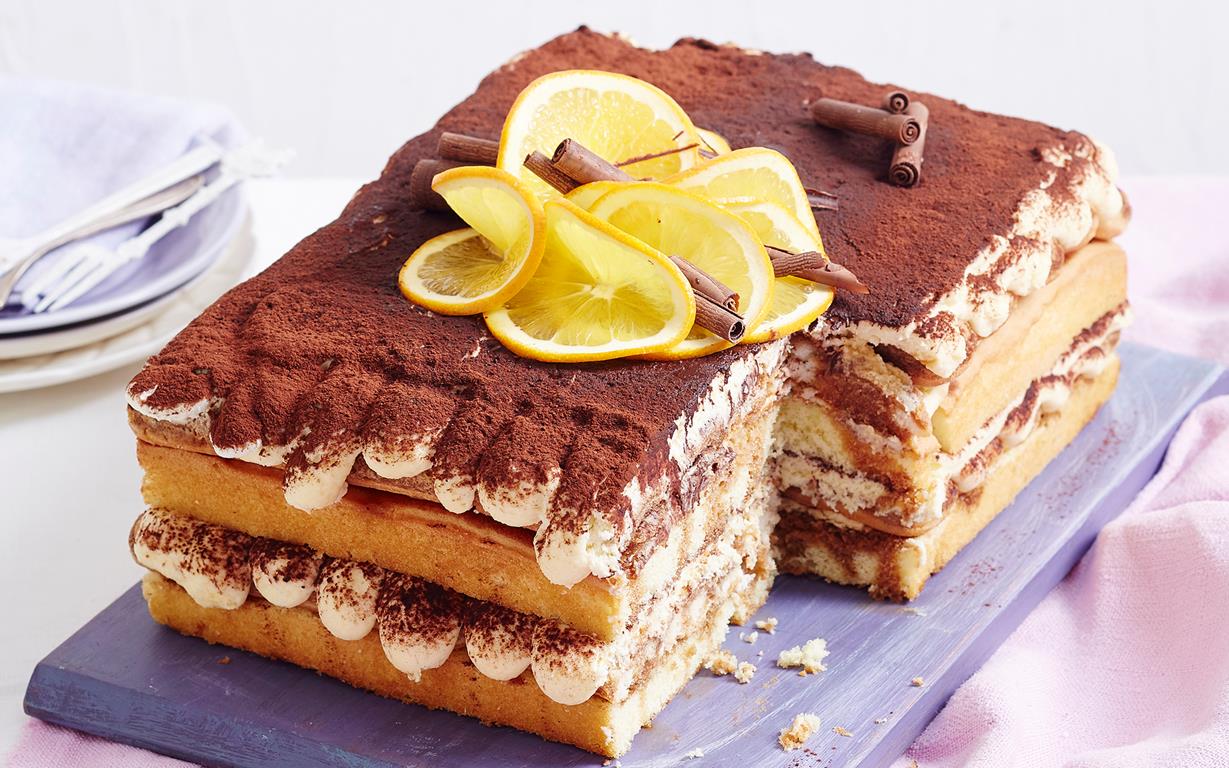 Tiramisu-cake