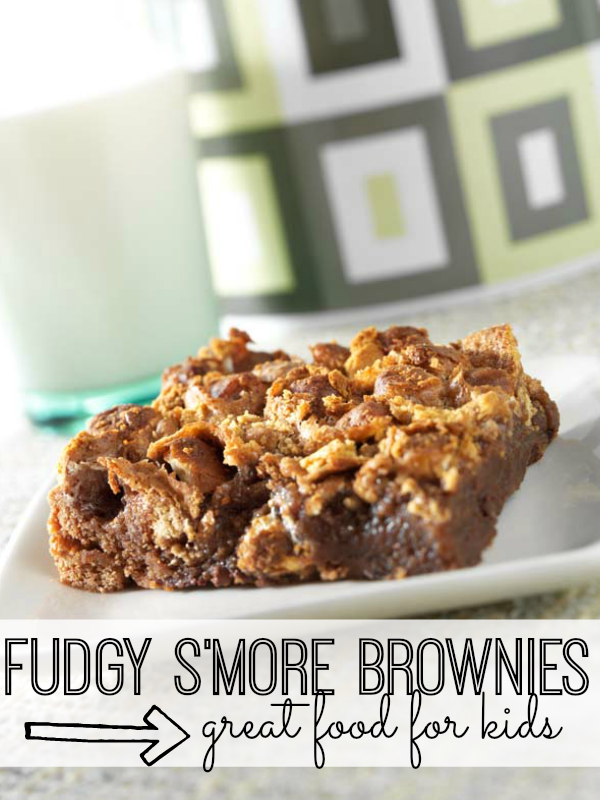 Fudgy-smore-brownies-great-food-for-kids