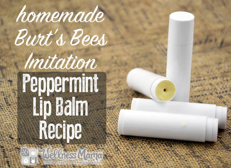 Homemade-burts-bees-imitation-peppermint-lip-balm-recipe